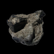 Dark Green Tourmaline in Marble from Afghanistan 130ct 26.0g - Rocks and Things Store