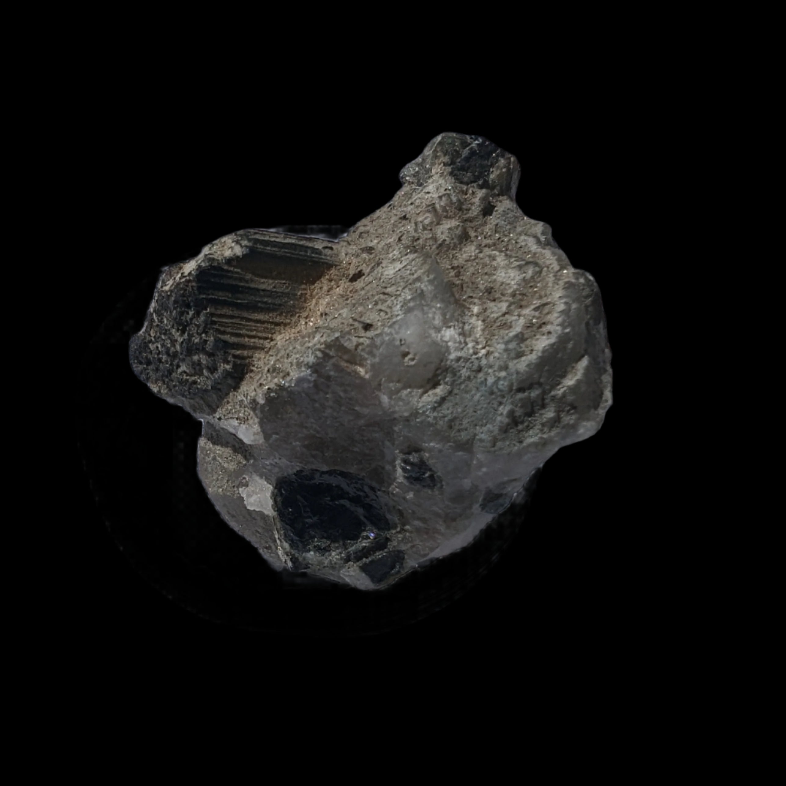 Dark Green Tourmaline in Marble from Afghanistan 130ct 26.0g - Rocks and Things Store
