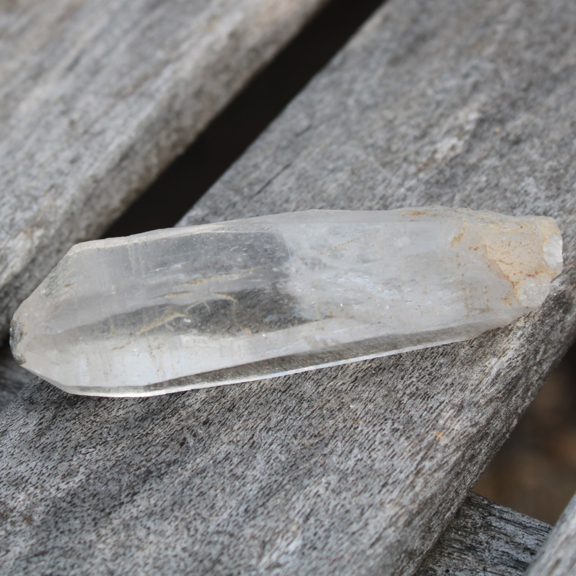 Quartz Lemurian Yin-Yang Imprinted crystal from Skardu, Pakistan 156ct 31g Rocks and Things