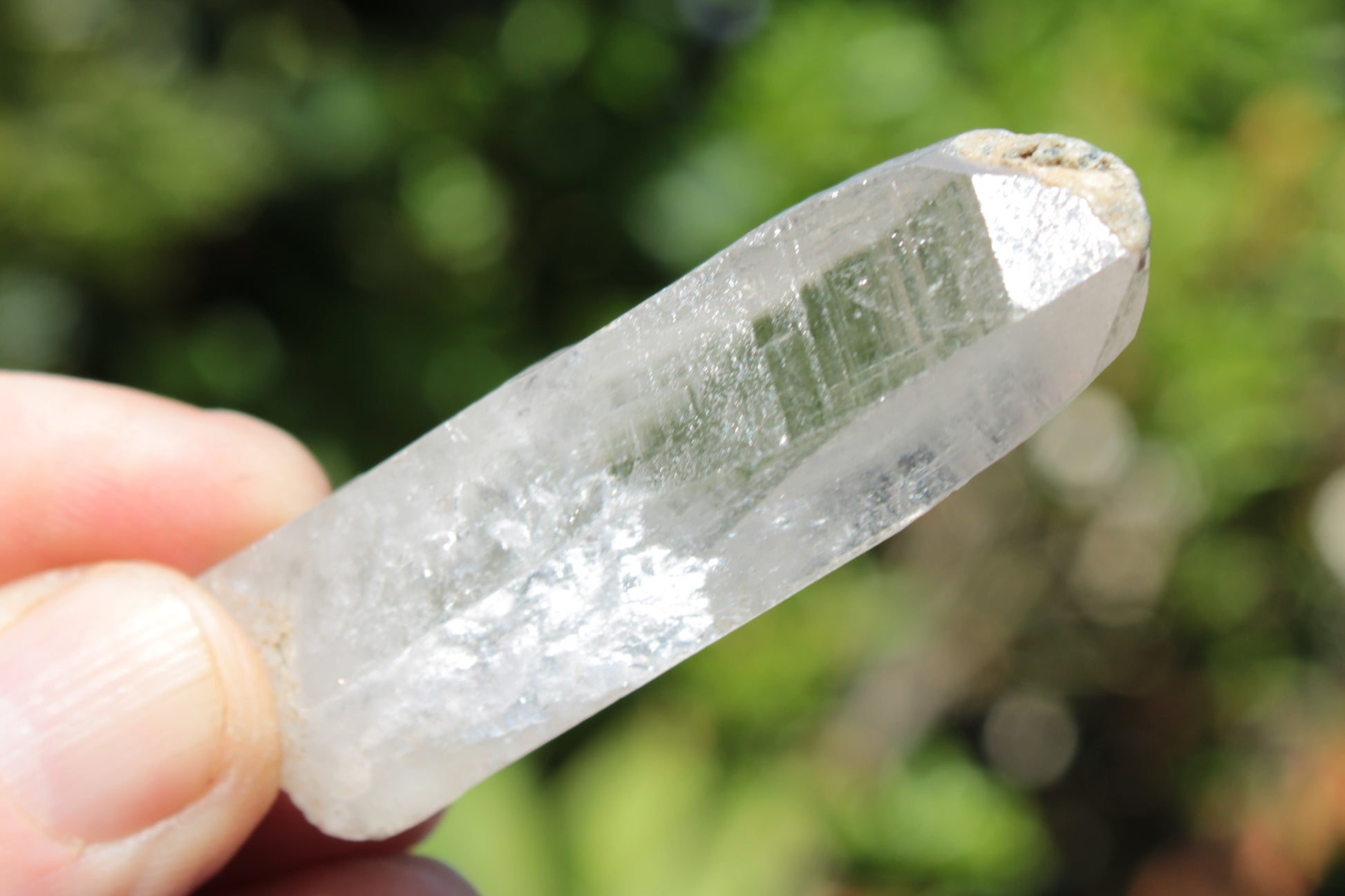 Quartz Lemurian Yin-Yang Imprinted crystal from Skardu, Pakistan 156ct 31g Rocks and Things