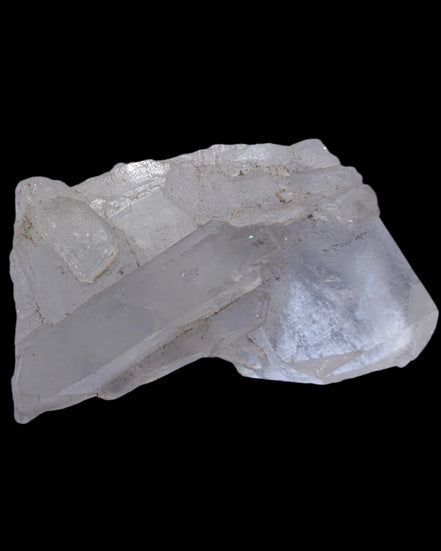 Quartz double-terminated crystal sheet cluster 20g - Rocks and Things Store