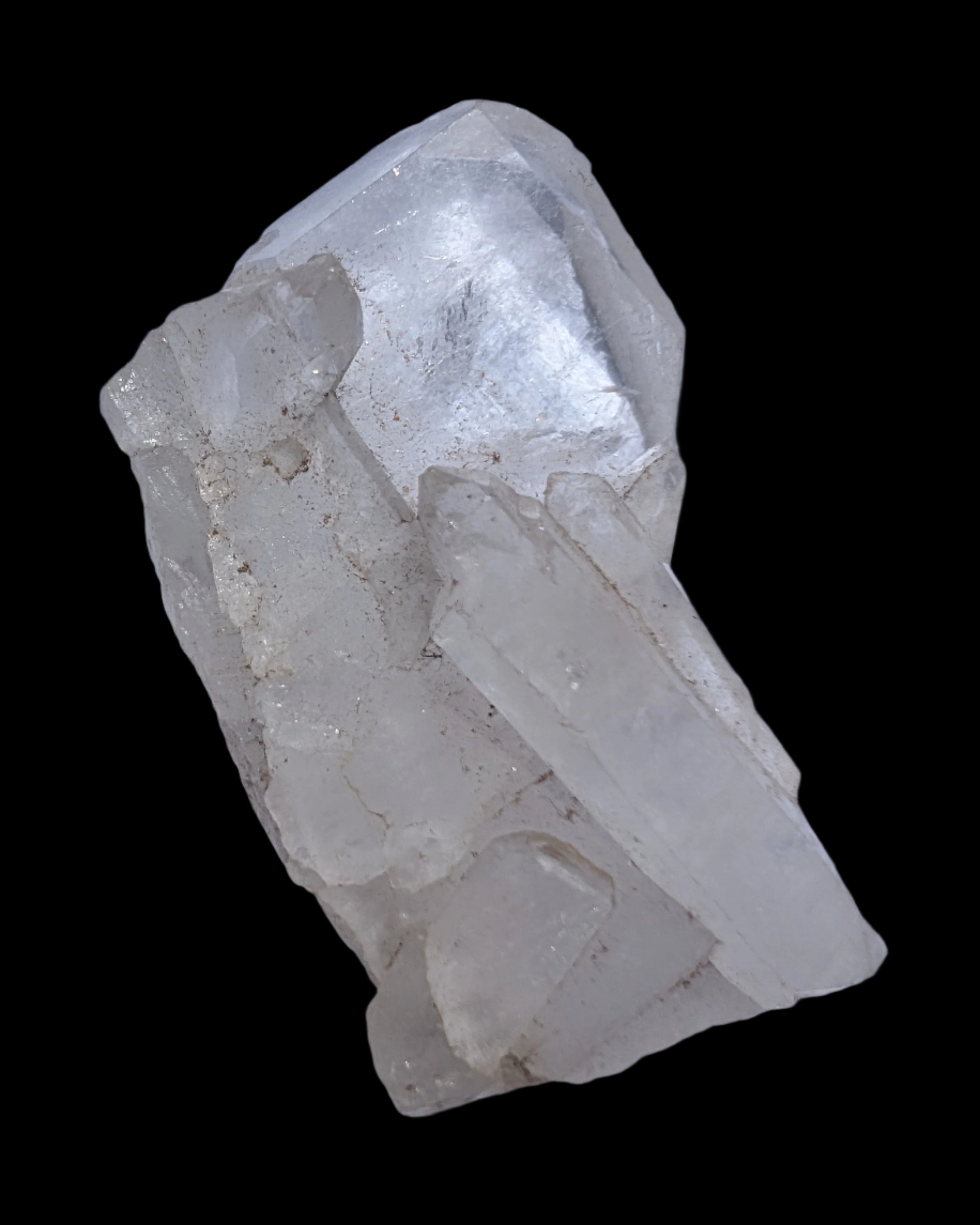 Quartz double-terminated crystal sheet cluster 20g - Rocks and Things Store