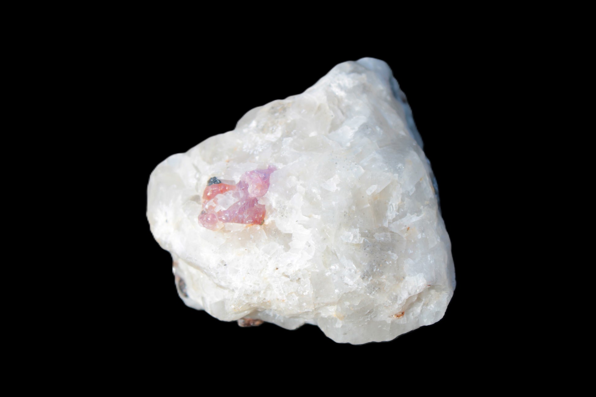 Ruby UV reactive with Phlogopite in Marble/Dolomite matrix 398.9ct 79.8g Rocks and Things