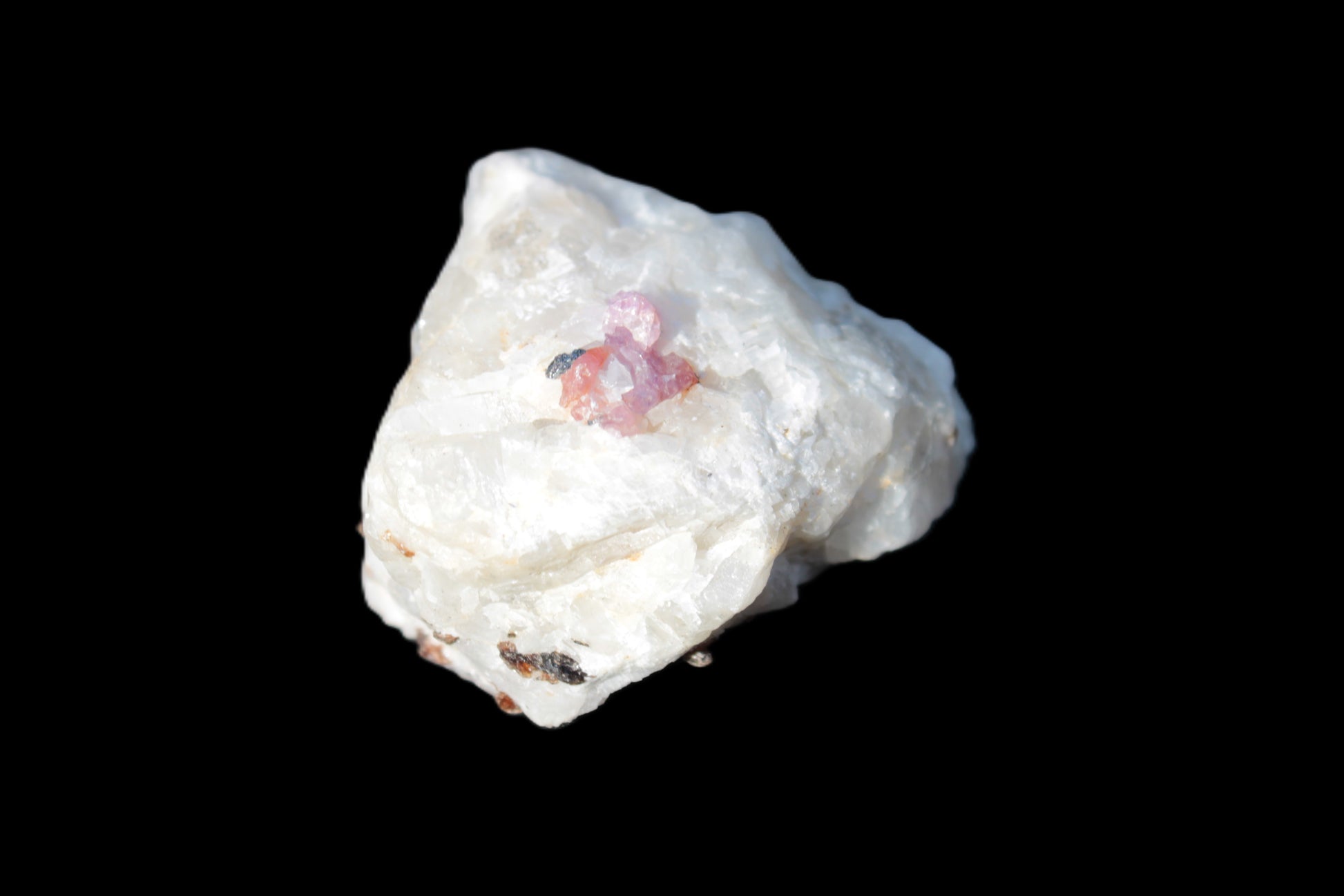 Ruby UV reactive with Phlogopite in Marble/Dolomite matrix 398.9ct 79.8g Rocks and Things