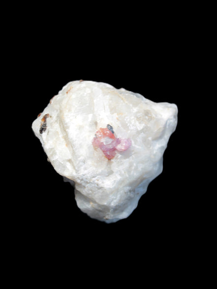 Ruby UV reactive with Phlogopite in Marble/Dolomite matrix 398.9ct 79.8g in sunlight - Rocks and Things Store