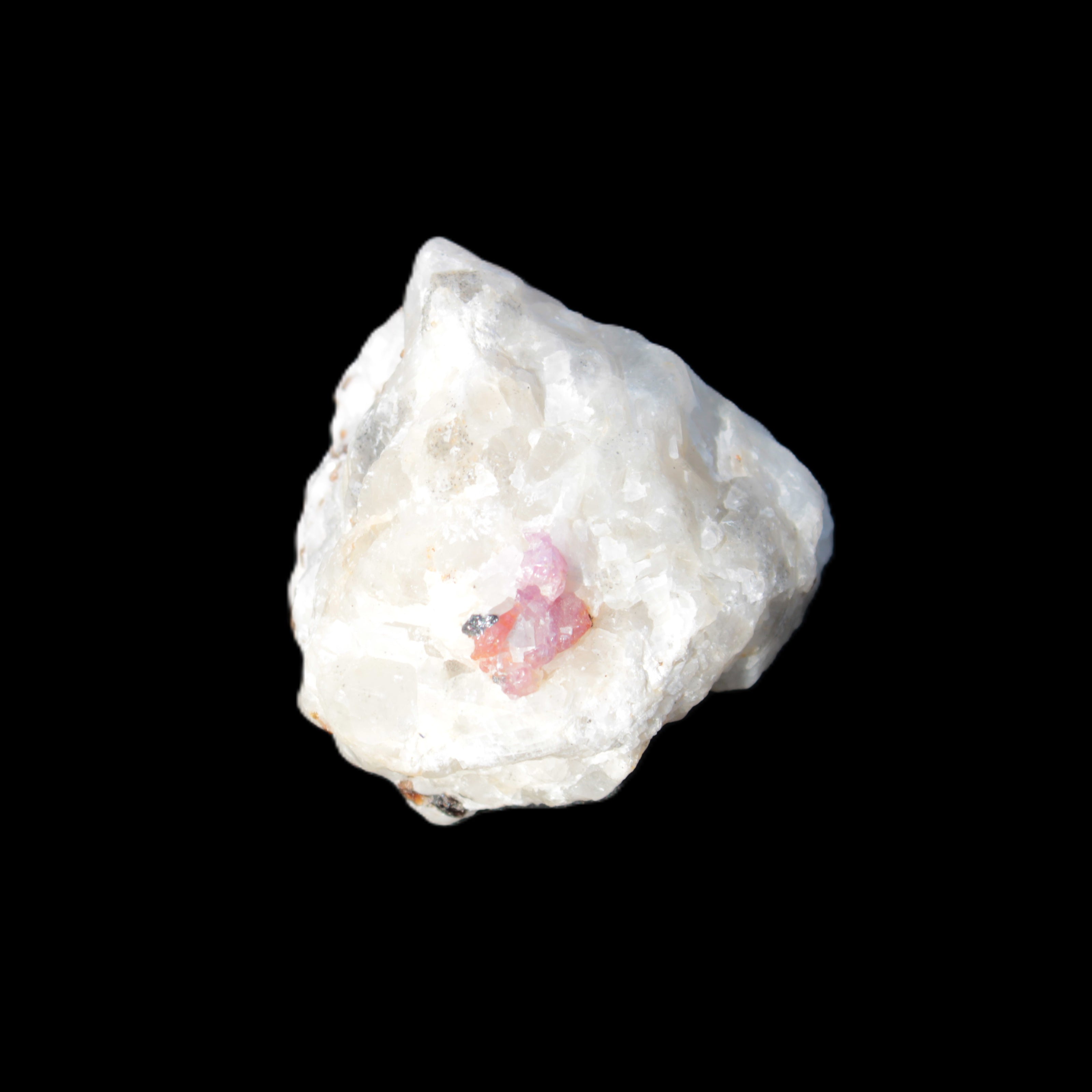 Ruby UV reactive with Phlogopite in Marble/Dolomite matrix 398.9ct 79.8g in sunlight - Rocks and Things Store
