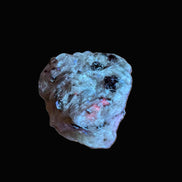 Ruby UV reactive with Phlogopite in Marble/Dolomite matrix 398.9ct 79.8g in UV light - Rocks and Things Store