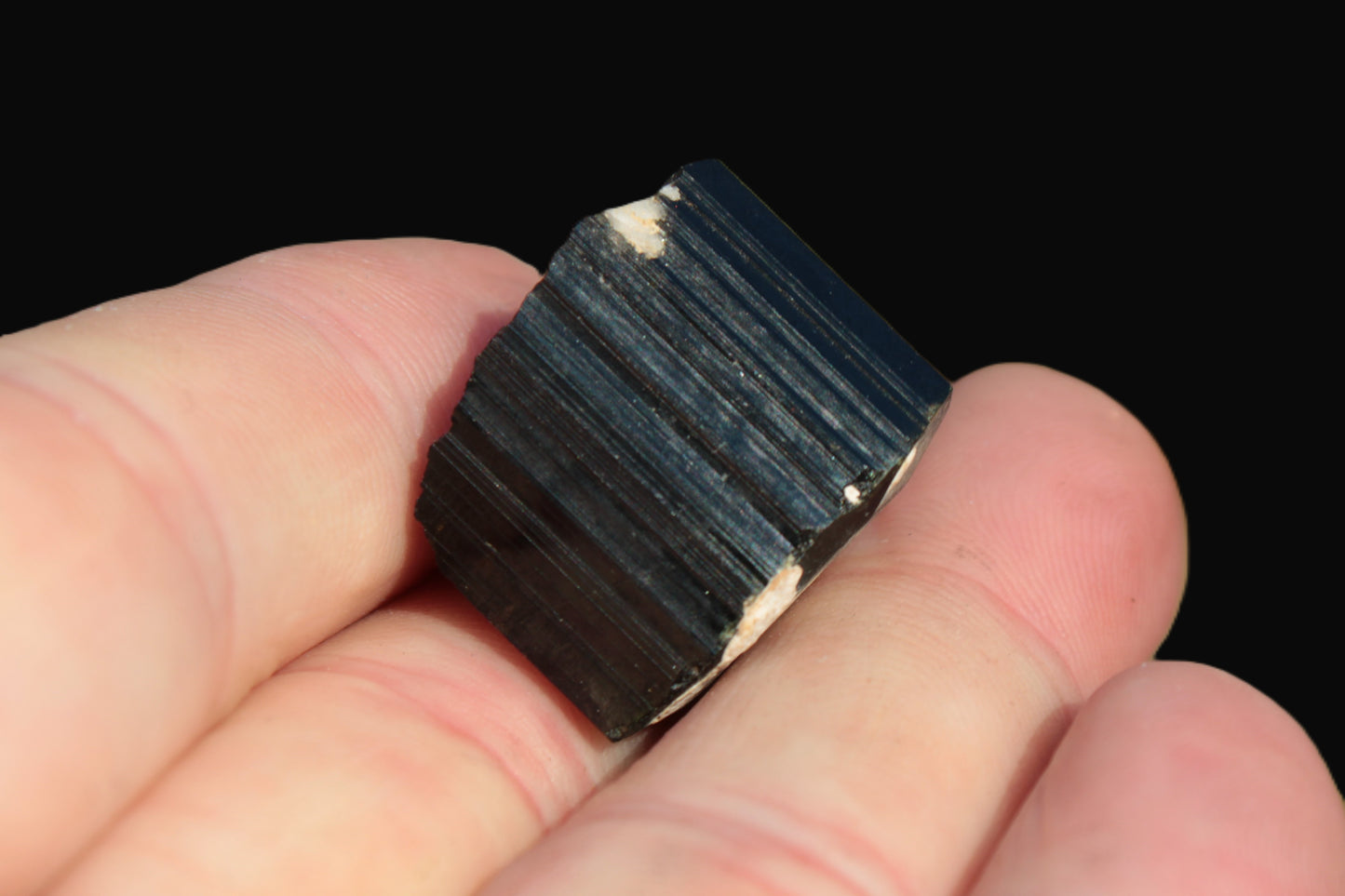 Rainbow Black Tourmaline crystal from Skardu, Pakistan 49.3ct 9.9g Rocks and Things