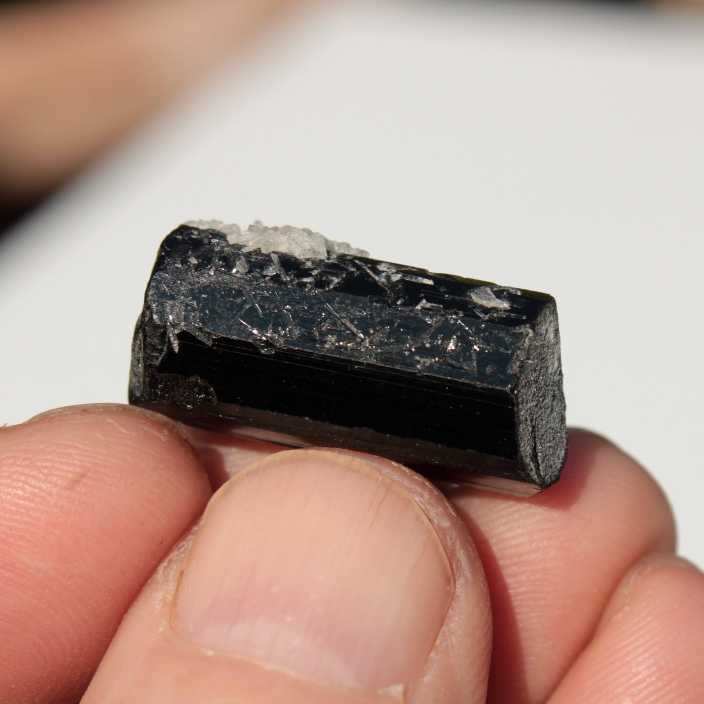 Black Tourmaline with Mica from Skardu, Pakistan 39.2ct 7.9g Rocks and Things