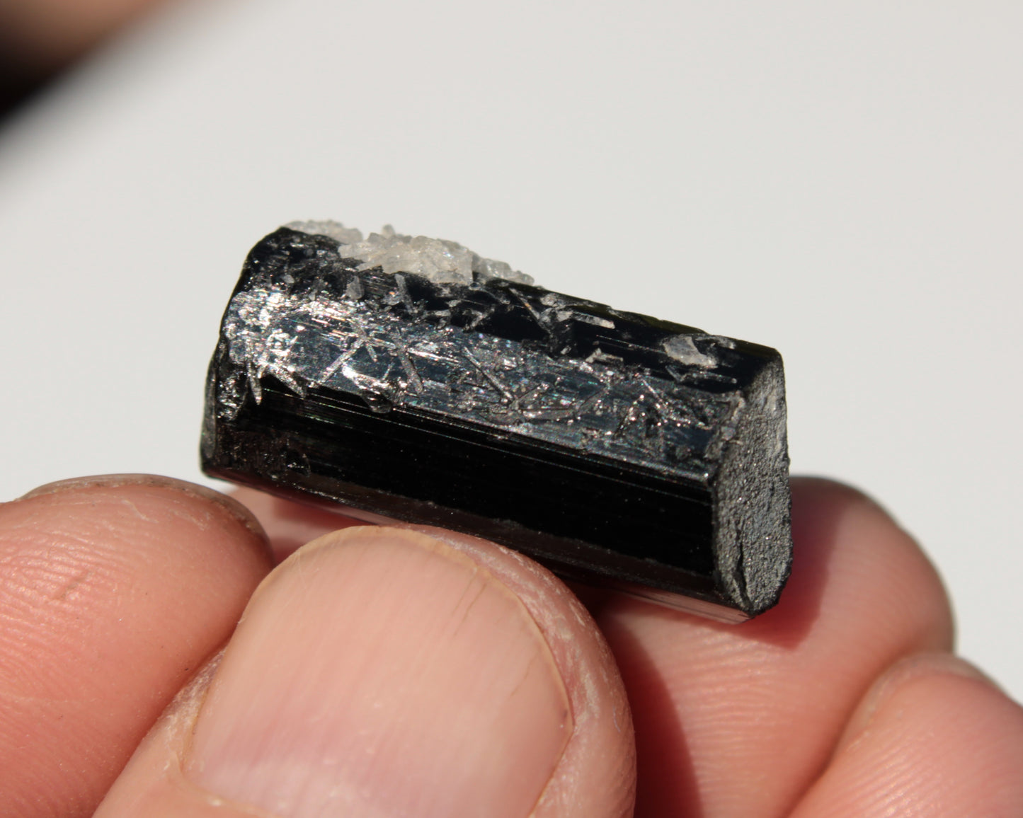 Black Tourmaline with Mica from Skardu, Pakistan 39.2ct 7.9g Rocks and Things