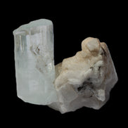 Terminated Aquamarine crystal on matrix from Afghanistan 7.8g Rocks and Things