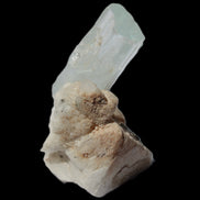 Terminated Aquamarine crystal on matrix from Afghanistan 7.8g Rocks and Things