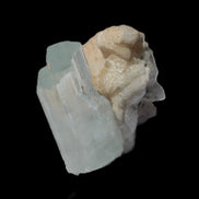 Terminated Aquamarine crystal on matrix from Afghanistan 7.8g Rocks and Things