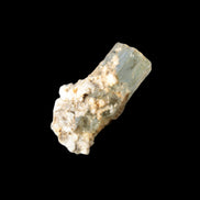 Blue Aquamarine terminated crystal on matrix from Afghanistan 8g in sunlight - Rocks and Things Store
