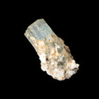 Blue Aquamarine terminated crystal on matrix from Afghanistan 8g in sunlight - Rocks and Things Store