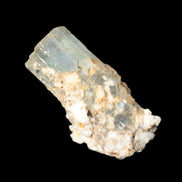 Blue Aquamarine terminated crystal on matrix from Afghanistan 8g in sunlight - Rocks and Things Store
