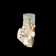 Blue Aquamarine terminated crystal on matrix from Afghanistan 8g in sunlight - Rocks and Things Store