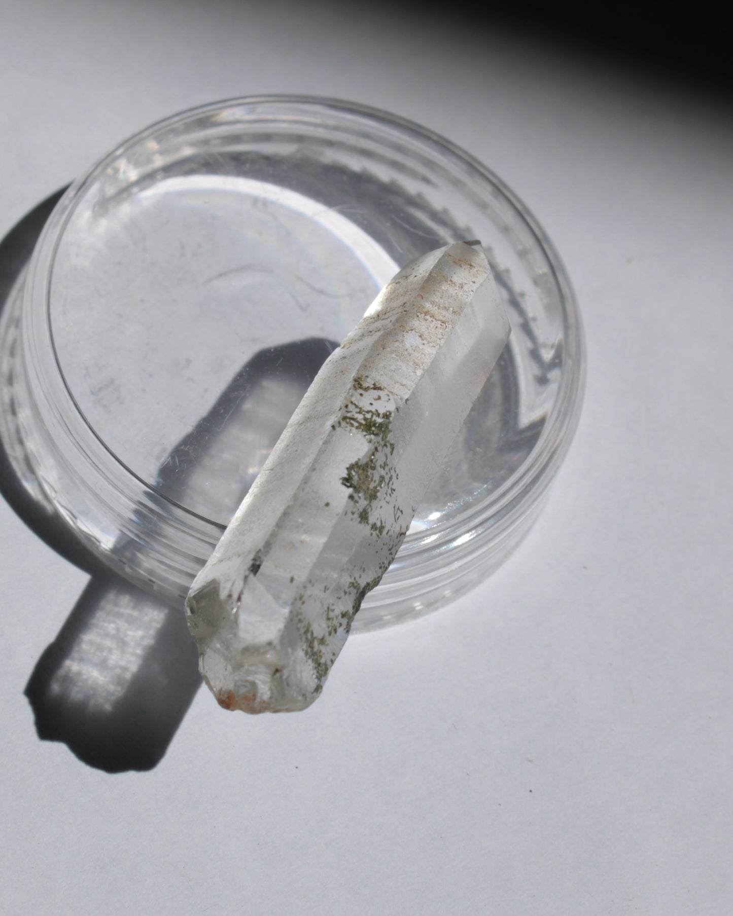 Quartz crystal with Chlorite from Skardu, Pakistan 27ct 5.4g Rocks and Things