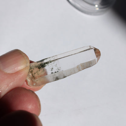 Quartz crystal with Chlorite from Skardu, Pakistan 27ct 5.4g Rocks and Things