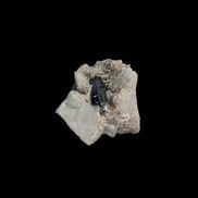 Green Tourmaline with Aquamarine in Marble from Afghanistan 134ct 26.8g - Rocks and Things Store