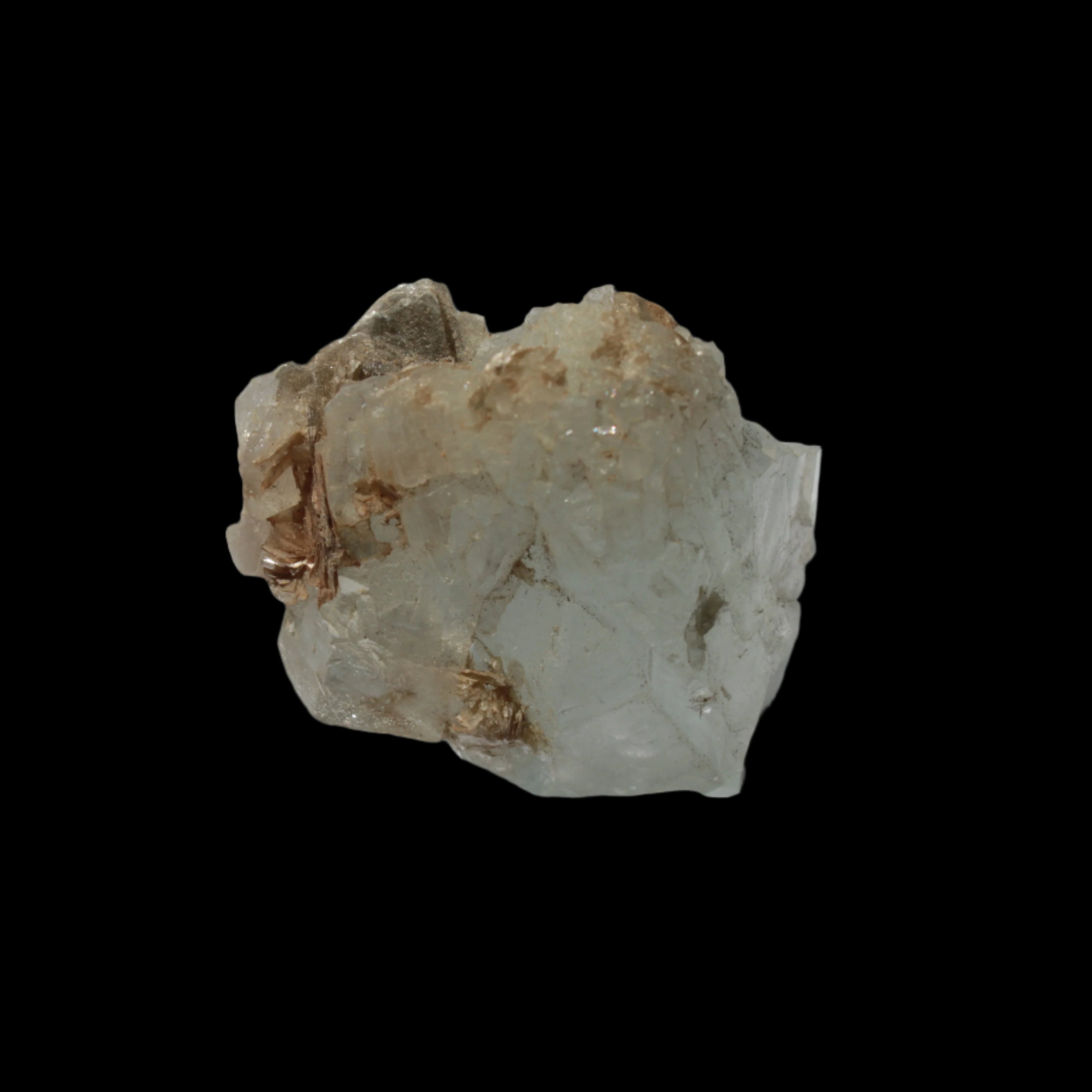 Blue Aquamarine crystal 19.9g in sunshine - Rocks and Things Store