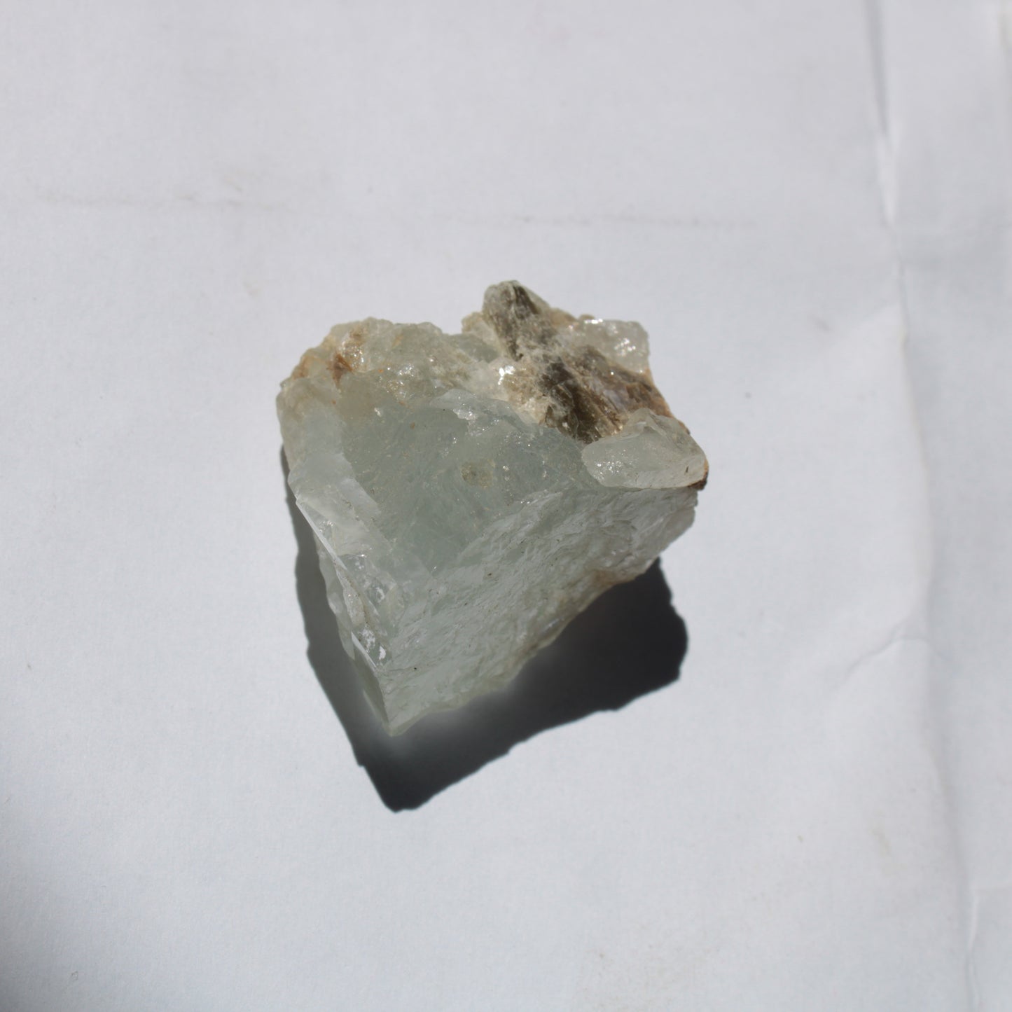 Blue Aquamarine crystal 19.9g
