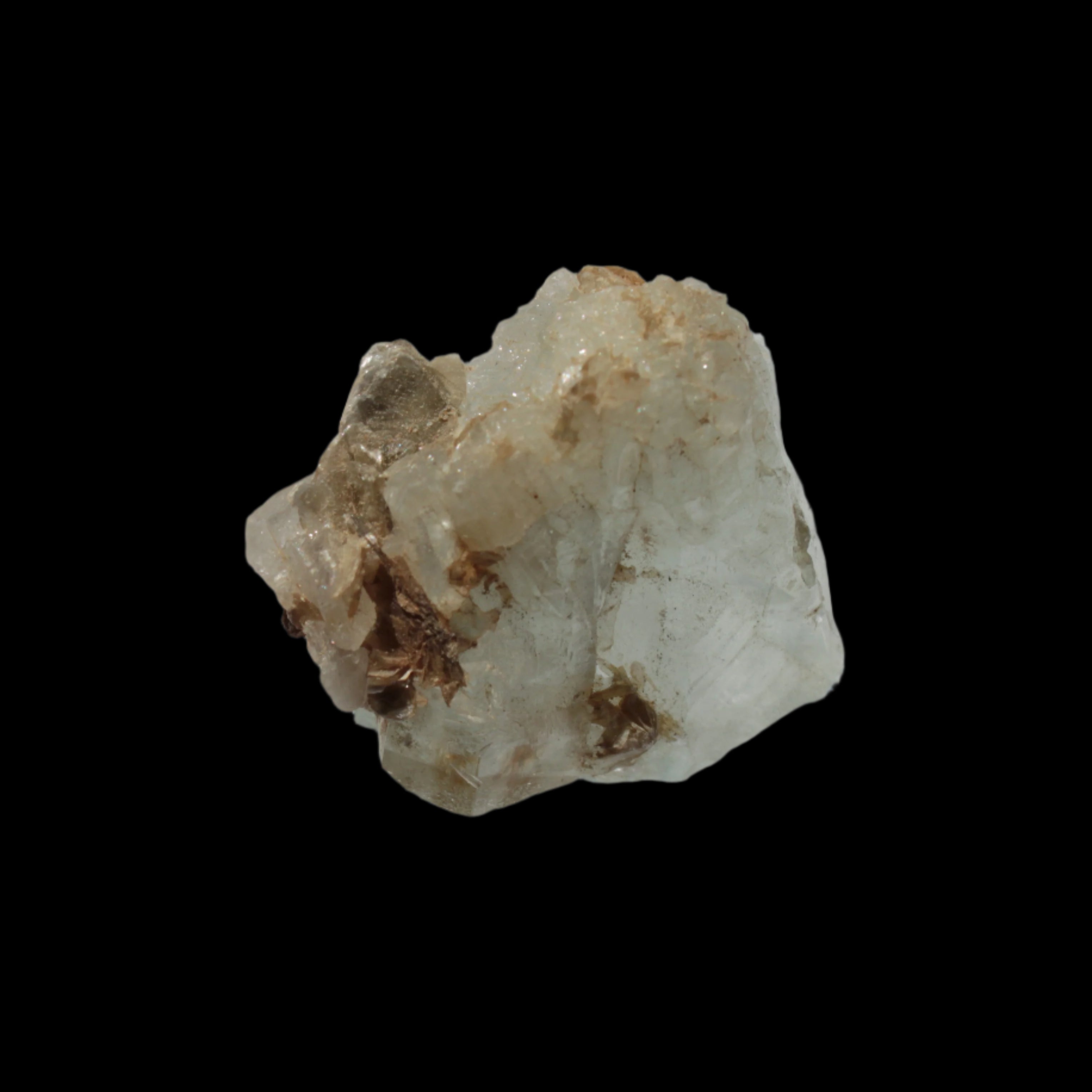 Blue Aquamarine crystal 19.9g in sunshine - Rocks and Things Store
