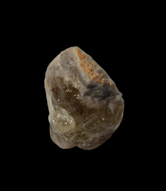 Yellow crystal Apatite with pink faces UV reactive from Afghanistan 115.6ct 23.1g in sunlight - Rocks and Things Store