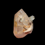 Lemurian elestial Smoky Quartz cluster with Aquamarine from Afghanistan 44.4ct 8.9g in sunshine - Rocks and Things Store