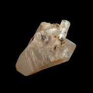 Lemurian elestial Smoky Quartz cluster with Aquamarine from Afghanistan 44.4ct 8.9g in sunshine - Rocks and Things Store