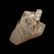 Lemurian elestial Smoky Quartz cluster with Aquamarine from Afghanistan 44.4ct 8.9g in sunshine - Rocks and Things Store