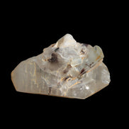 Lemurian elestial Smoky Quartz cluster with Aquamarine from Afghanistan 44.4ct 8.9g in sunshine - Rocks and Things Store
