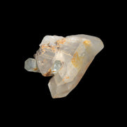 Lemurian elestial Smoky Quartz cluster with Aquamarine from Afghanistan 44.4ct 8.9g in sunshine - Rocks and Things Store