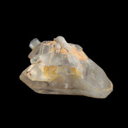 Lemurian elestial Smoky Quartz cluster with Aquamarine from Afghanistan 44.4ct 8.9g in sunshine - Rocks and Things Store