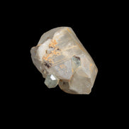 Lemurian elestial Smoky Quartz cluster with Aquamarine from Afghanistan 44.4ct 8.9g in sunshine - Rocks and Things Store