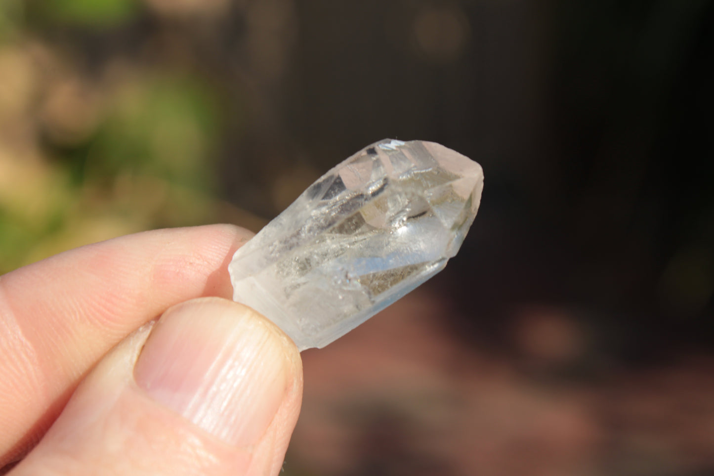 Yin Yang Phantom Imprint Quartz crystal from Skardu, Pakistan 34.9ct  7g