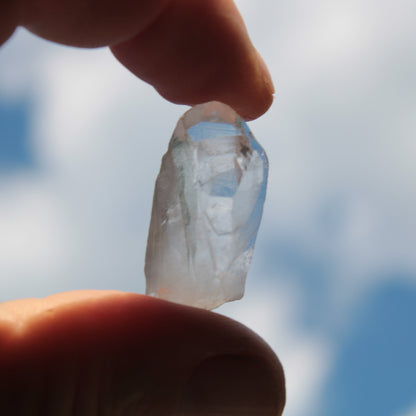 Yin Yang Phantom Imprint Quartz crystal from Skardu, Pakistan 34.9ct  7g Rocks and Things