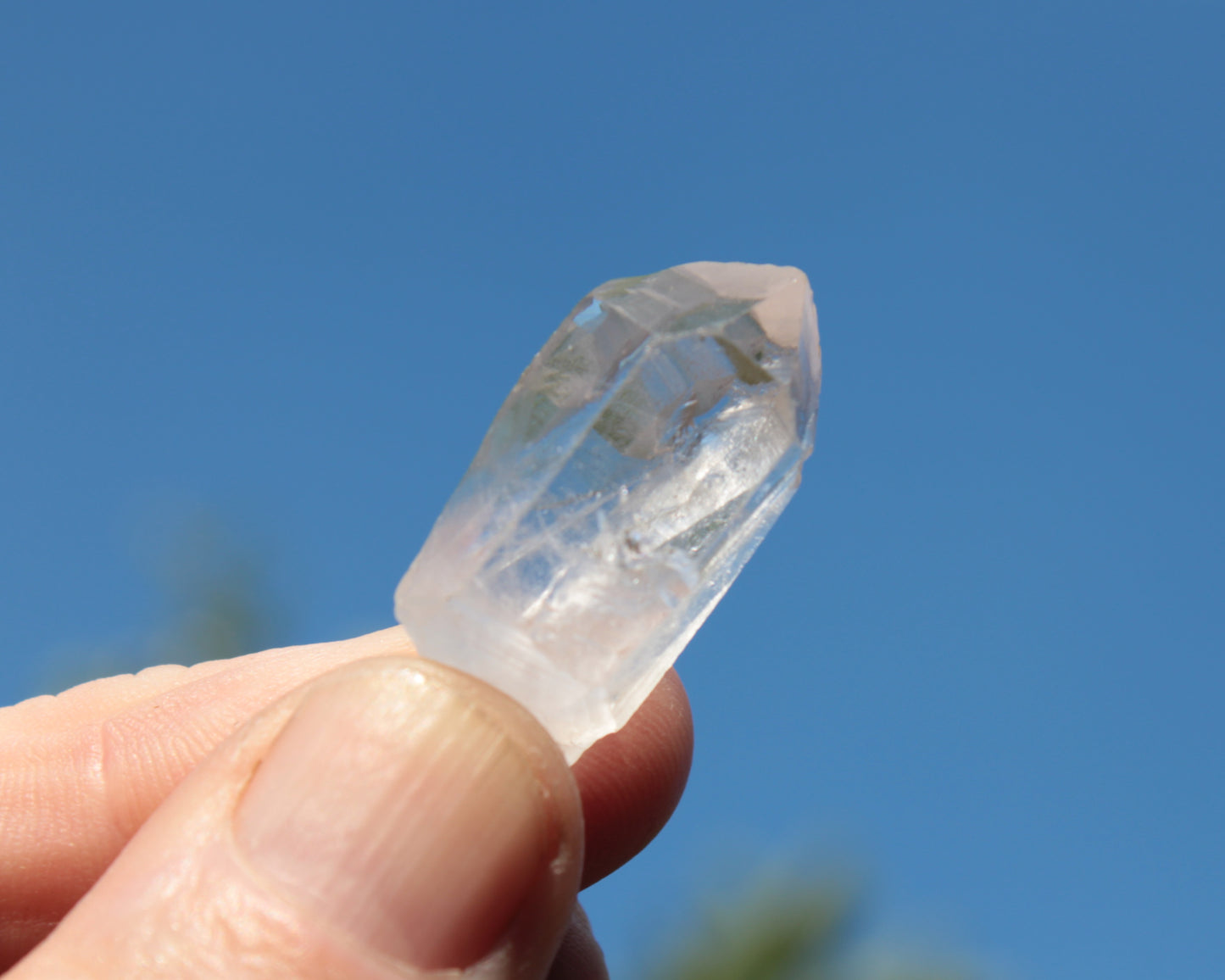 Yin Yang Phantom Imprint Quartz crystal from Skardu, Pakistan 34.9ct  7g Rocks and Things