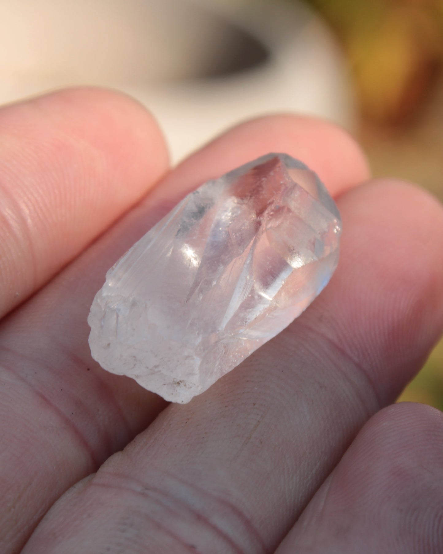 Yin Yang Phantom Imprint Quartz crystal from Skardu, Pakistan 34.9ct  7g Rocks and Things