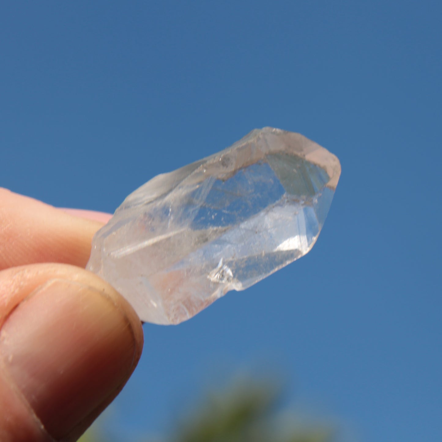 Yin Yang Phantom Imprint Quartz crystal from Skardu, Pakistan 34.9ct  7g Rocks and Things