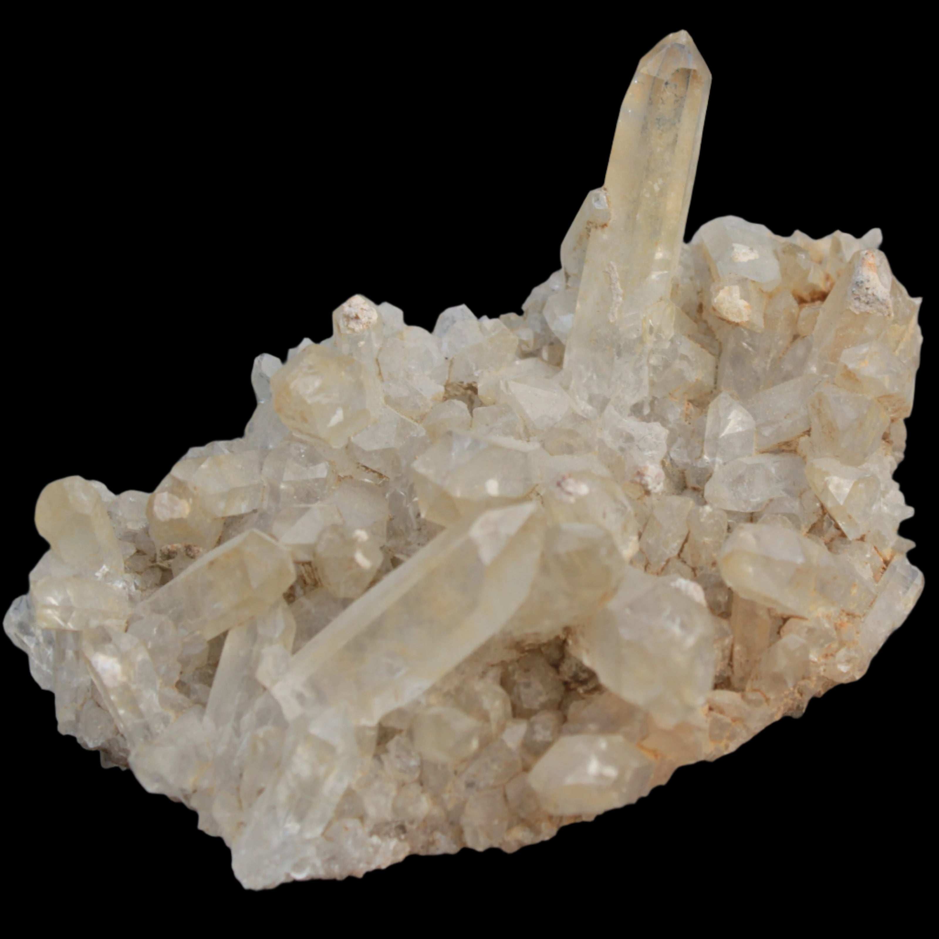 Double-sided Quartz cluster from Skardu, Pakistan 273.5ct 54.7g in sunshine - Rocks and Things Store