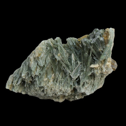 Green and Yellow Needle Tourmaline from Skardu, Pakistan 150.3ct 30.0g in sunshine - Rocks and Things Store