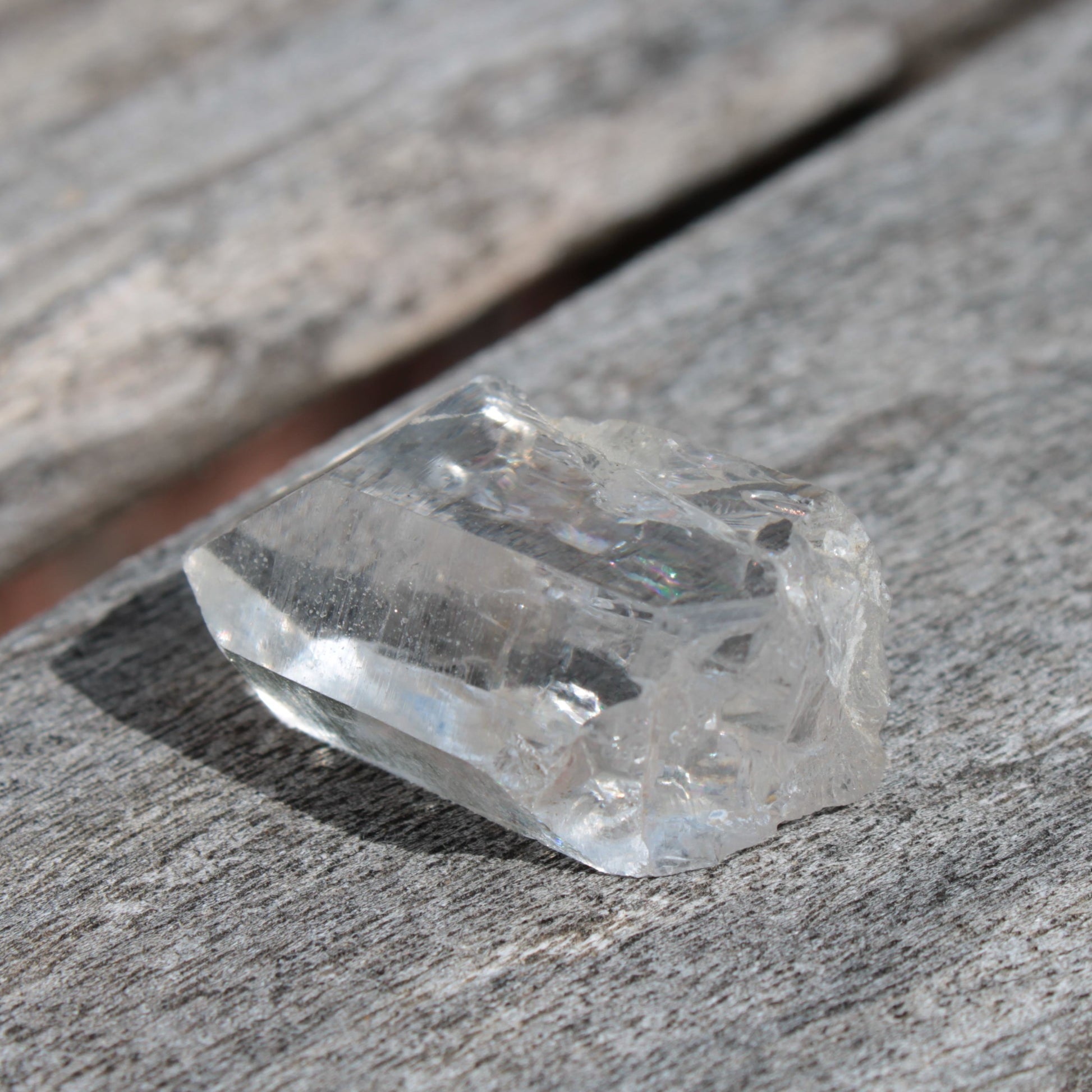 Quartz rainbow imprint crystal from Skardu, Pakistan 45ct 9g Rocks and Things