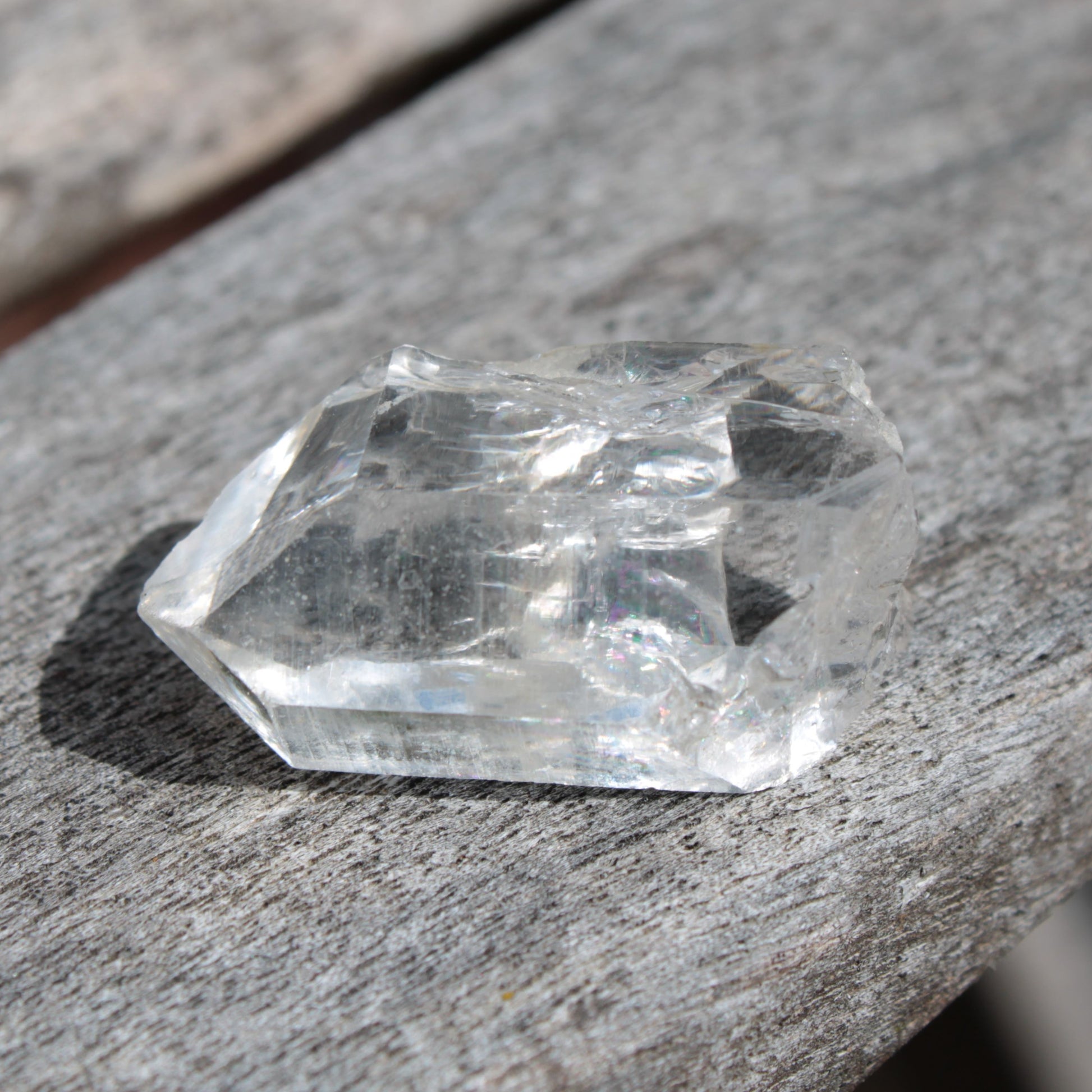 Quartz rainbow imprint crystal from Skardu, Pakistan 45ct 9g Rocks and Things