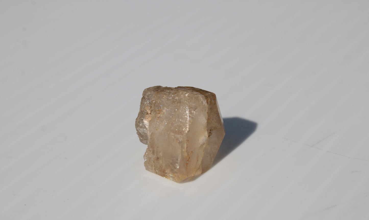 Peach Topaz crystal from Skardu, Pakistan 6.0g Rocks and Things