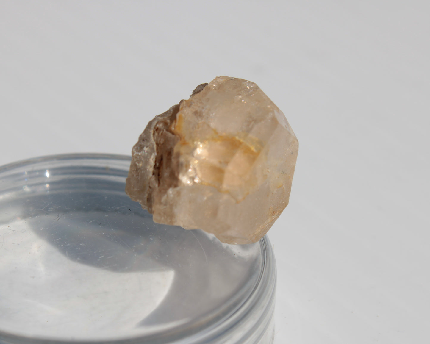 Peach Topaz crystal from Skardu, Pakistan 6.0g Rocks and Things