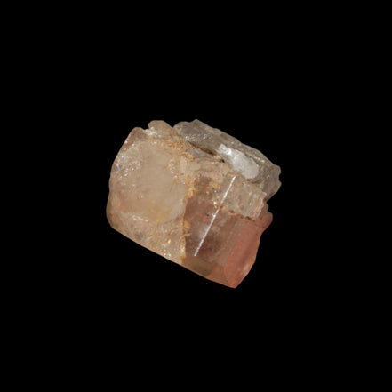 Peach Topaz crystal from Skardu, Pakistan 6.0g in sunlight - Rocks and Things Store