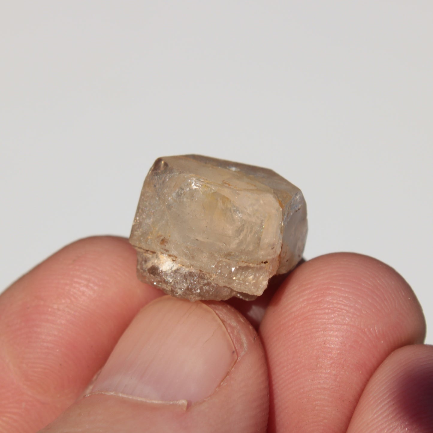 Peach Topaz crystal from Skardu, Pakistan 6.0g Rocks and Things