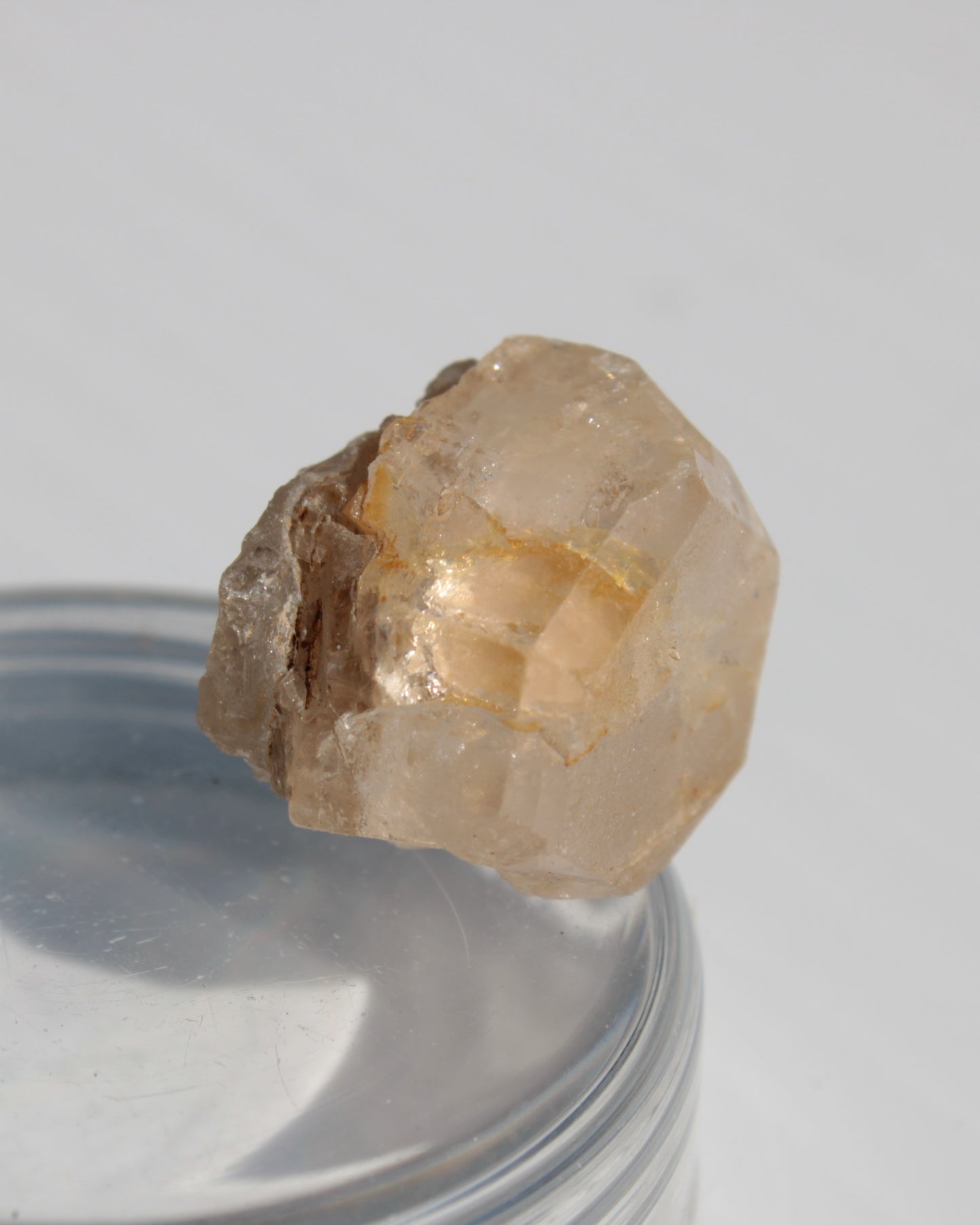 Peach Topaz crystal from Skardu, Pakistan 6.0g Rocks and Things