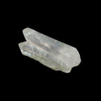 Non-identical Twinned Chlorite Quartz, paired Yin Yang and Imprinted from Skardu 4.4g in sunshine - Rocks and Things Store